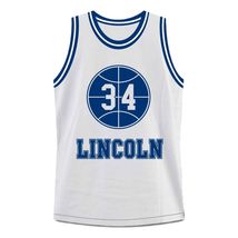 Shuttlesworth #34 Lincoln High School Ray Allen Basketball Jersey White Any Size image 4