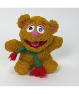 Vintage 1987 Baby Fozzie Bear with Scarf Plush Muppet Babies - $11.88
