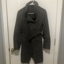 Aqua Brand Belted Women&#39;s Trench Coat Size Medium - $9.89