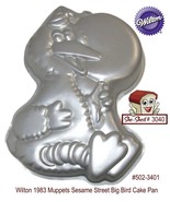 Wilton 1983 Muppets Big Bird Cake Pan Mold Vintage 502-3401 Party Favorite - £9.34 GBP