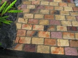 Concrete Paver Molds 12- 4x6x1.5 Make 100s DIY Garden Patio Pavers or Wall Tiles - £35.96 GBP
