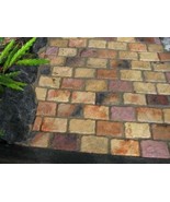 Concrete Paver Molds 12- 4x6x1.5 Make 100s DIY Garden Patio Pavers or Wa... - £35.96 GBP