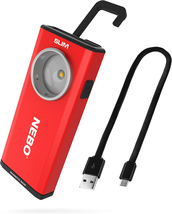 NEBO Slim Work Light, USB Rechargeable Bright Pocket Light with Clip, Ho... - £41.03 GBP