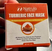 Natrulo Turmeric Face Mask - Skin Brightening Mask/Natural Acne Treatmen... - $9.90