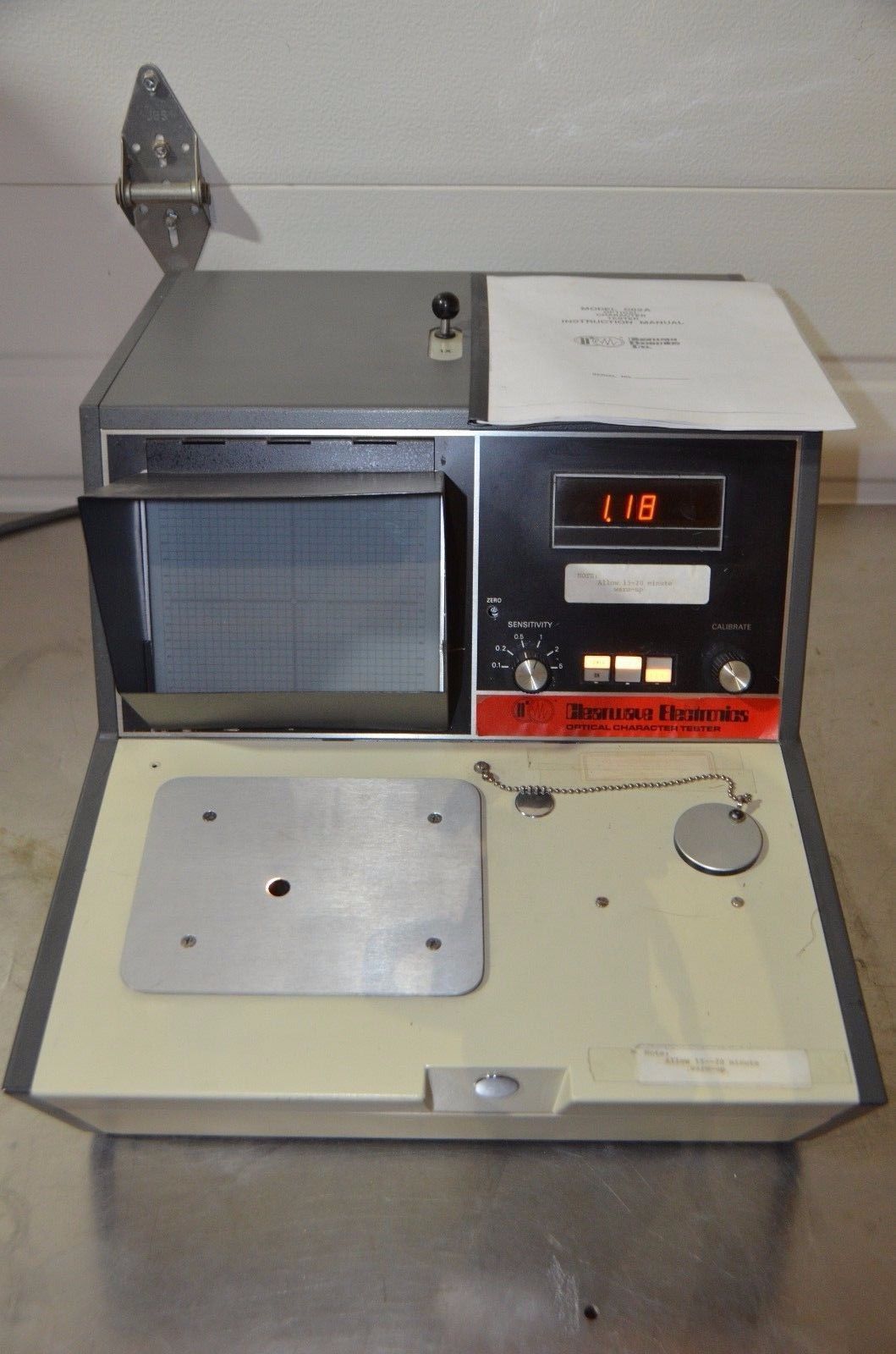 Clearwave Electronics OCR Optical Character Recognition Tester 082A with... - $1,345.50