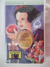 Snow White and the Seven Dwarfs Platinum Edition VHS-NEW-Clam Shell-#2225 - $12.99