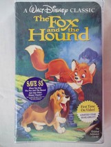 THE FOX AND THE HOUND  VHS 1994 Black Diamond Walt Disney RARE-NEW-#2041 - $19.99