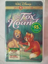 Walt Disney&#39;s Gold Collection The Fox And The Hound Vhs Clam Shell Brand New #18580 - £10.18 GBP