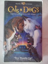 CATS &amp; DOGS Warner Bros. VHS - BRAND NEW Clam Shell-#21253 - $12.99