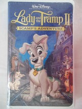 Lady and the Tramp II-Scamp&#39;s Adventure VHS - BRAND NEW Clam Shell-#21226 - $12.99