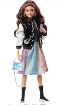 Barbie Signature @BarbieStyle Fully Posable Fashion Doll (Brunette) with 2 Tops - £120.03 GBP