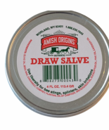 Amish Origins Original Natural Draw Salve Splinters Bee Stingers Skin So... - $324.51 MXN