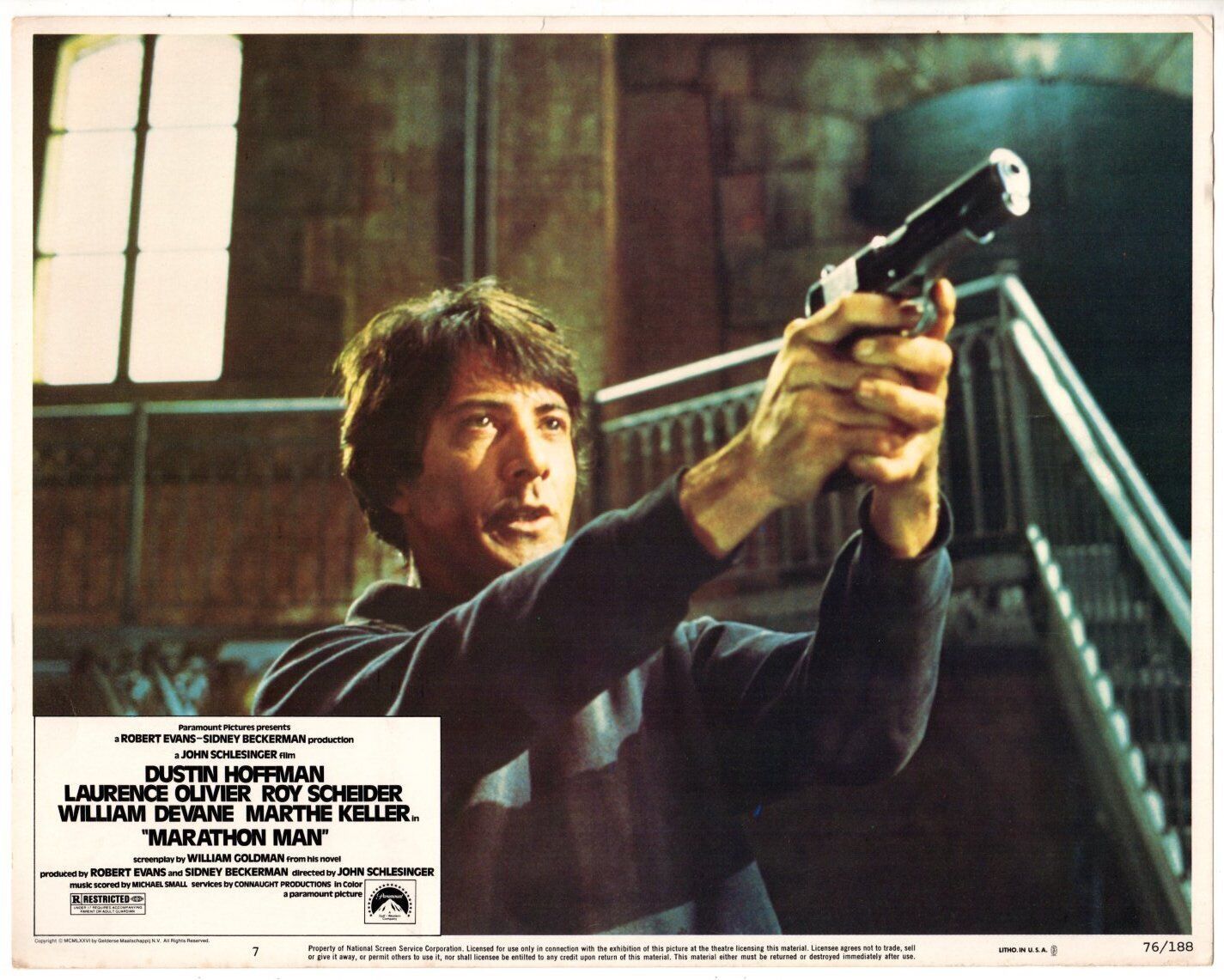*John Schlesinger&#39;s MARATHON MAN (1976) Dustin Hoffman Vs. Nazi War Crim... - $50.00