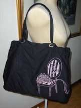 Victoria&#39;s Secret Black Friday Tote Bag Shopper Handbag Satchel Purse Overnight  - £14.38 GBP