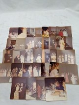 Lot Of (32) Vintage 1970s Family Wedding Photos - £38.40 GBP
