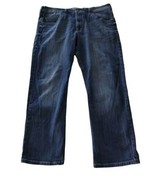 Rock &amp; Republic Straight Denim Jeans Men’s Size 38x30 Distressed Faded - $28.70