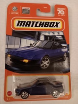 Matchbox 2023 #95 Dark Blue 1984 Toyota MR2 Headlights Up MBX Showroom Ser. MOC - £11.79 GBP