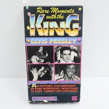 Rare Moments with the King Elvis Presley (VHS, 1987) Goodtimes Home Video - £12.97 GBP