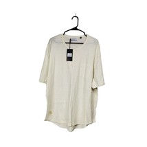 Five Four Shirt Mens 2X Casual Tee Pocket Off White Cotton Blend NWT - £16.39 GBP