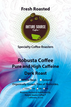 Robusta Coffee, Dark Roast, Organic, Pure Robusta, High Caffeine, Fresh ... - $252.64 MXN+