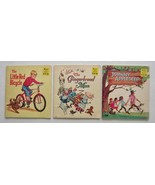 Whitman Book Lot ~ The LITTLE RED BICYCLE ~ Gingerbread Man ~ Johnny App... - £10.33 GBP