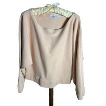 Zara Knit Crop Knit Sweater Sweatshirt Nude Pink - £11.81 GBP