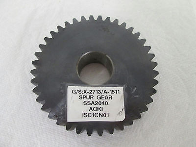 NEW Misumi/AOKI Seimitsu Kogyo SSA2040 Spur Gear (Solid) (SSA) - $15.52