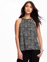 Old Navy Patterned High Neck Trapeze Tank For Women, size XL, NWT - £19.93 GBP