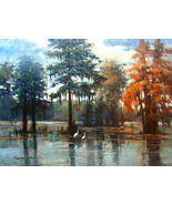 River Reflections by Kanayo Ede. Giclee print on canvas. 30" x 40" - $295.00