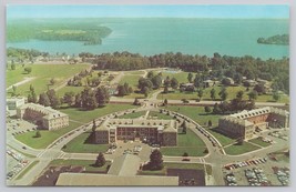 Aberdeen Proving Ground Aerial View Maryland With Chesapeake Bay 1960s Postcard - $14.45