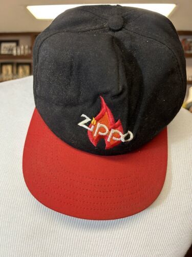 Primary image for RARE VINTAGE ZIPPO HAT SNAPBACK TRUCKER MADE IN USA NEW ERA Lighter Advertising
