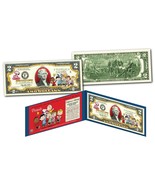 THE PEANUTS GANG $2 U.S. Bill - Charlie Brown with Snoopy - Woodstock - ... - £11.04 GBP