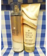 Bath and Body Works Warm Vanilla Sugar Body Cream &amp; Mist set new - $364.13 MXN