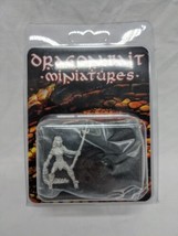 Dragon Bait Miniatures Female With Net And Trident RPG  Metal Miniature - £30.06 GBP