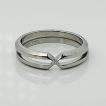 Size 11 Tiffany Zellige Ring by Paloma Picasso in Steel for Men Unisex - $599.00