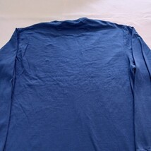 Duluth Trading Men's Relaxed Fit Longtail T Cotton Blue T-Shirt Long Sleeve Sz L image 9