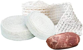 5M Meat Netting Roll,Size 18,Elastic Smoked Meat Poultry Ham Netting Mea... - £17.63 GBP