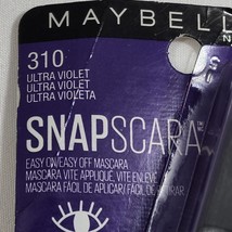 Maybelline 3x SnapScara Mascara #310 UltraViolet No Exp Gift NEW Factory... - $20.56