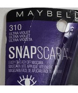 Maybelline 3x SnapScara Mascara #310 UltraViolet No Exp Gift NEW Factory... - £16.17 GBP