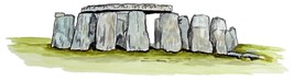 Stonehenge High Quality Graphic Art Decal Sticker Car Truck Gift Wall Wi... - $6.95+