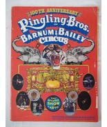 Ringling Bros. and Barnum &amp; Bailey Circus 100th Anniversary Souvenir Pro... - £23.91 GBP