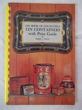 The Book of Collectible Tin Containers with Price Guide [Spiral-bound] [... - £12.77 GBP