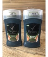 (2) Degree Mandarin &amp; Vetiver Deodorant 48H Aluminum Free Formulation New - £29.55 GBP