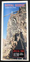 Royal Gorge Canon City CO Colorado Aerial Tramway Incline Railway Brochu... - $9.49