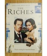 New DVD The Riches Season 1 Eddie Izzard Minnie Driver 4 Disc Set Gag Re... - $14.84