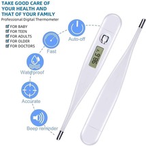 Digital Thermometer with Accurate and Instant Temperature  Adult, Baby, ... - £7.41 GBP