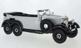 Mercedes G4 (W31) Light Gray/Black 1938 1:18 MCG - £63.11 GBP