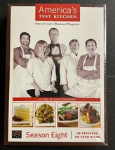 America&#39;s Test Kitchen - Season 8 (DVD, 2008, 4-Disc Set) SEALED - £6.68 GBP