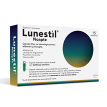 Lunestil Night, 15 duo cps, contribute to a quality night&#39;s sleep,stress... - $19.00