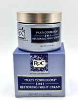 RoC Multi Correxion 5 in 1 Restoring/Anti Aging Facial Night Cream 1.7 oz. NEW - £15.97 GBP